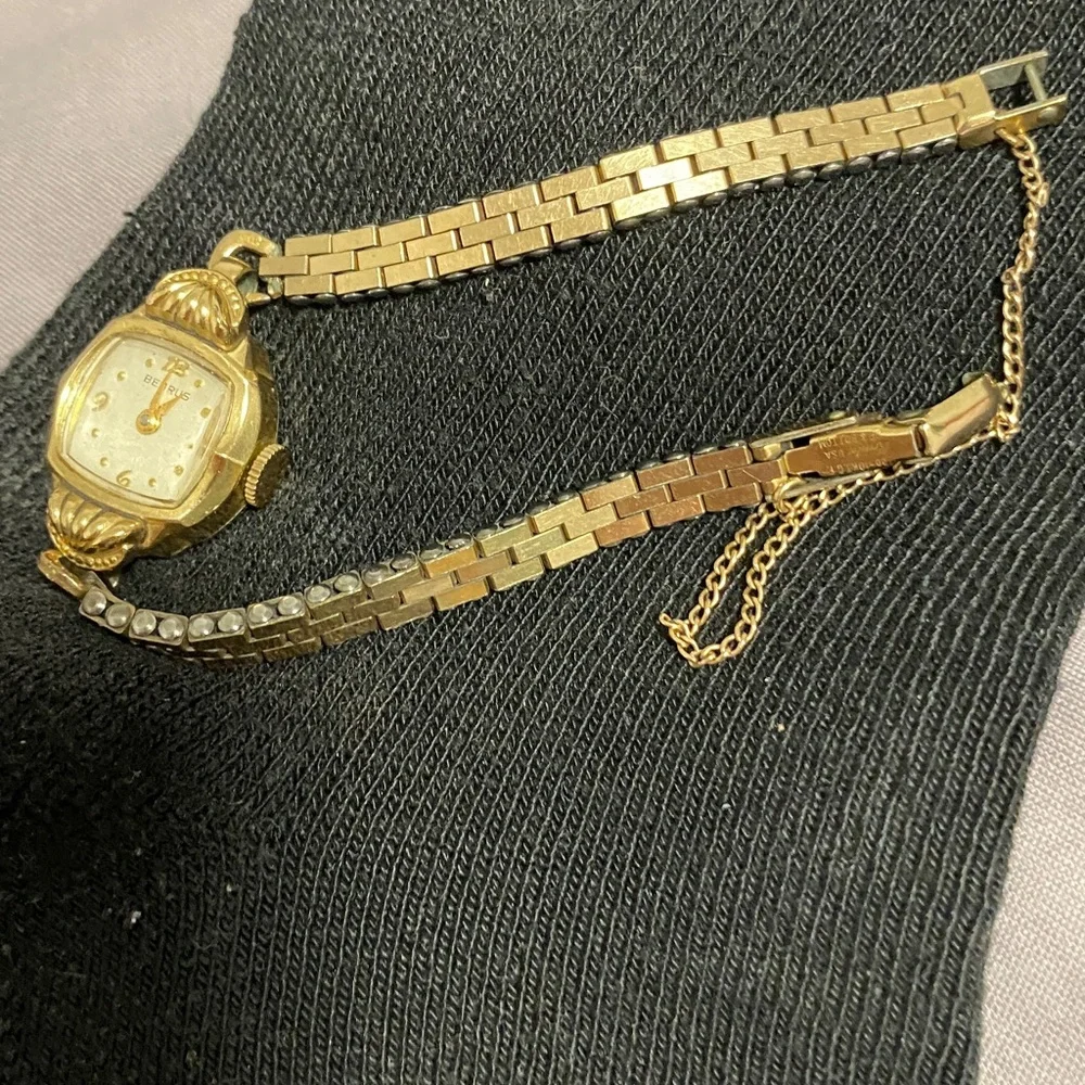 Benrus Women's Gold-Tone Vintage Bracelet Watch - Gold